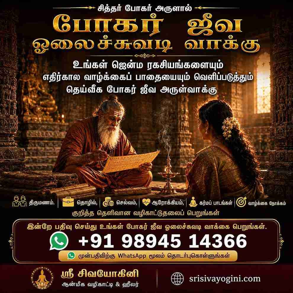 Bogar Jeeva Olai Chuvadi Arulvaakku